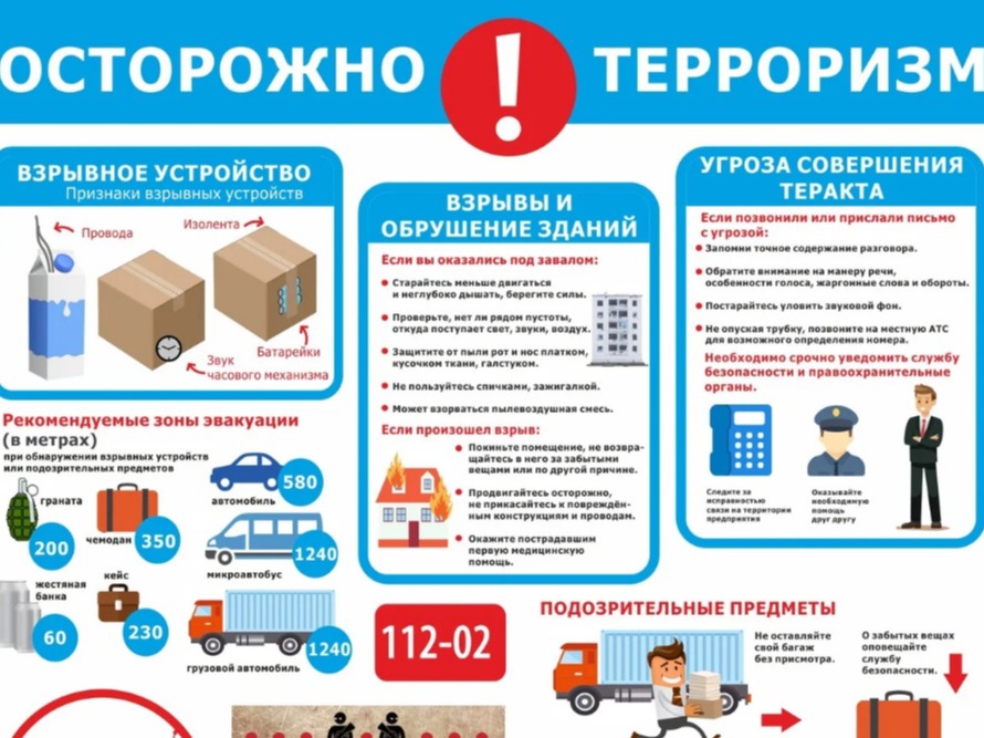 Осторожно терроризм.