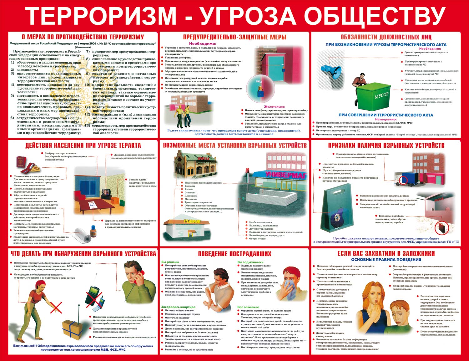 Терроризм - Угроза обществу.
