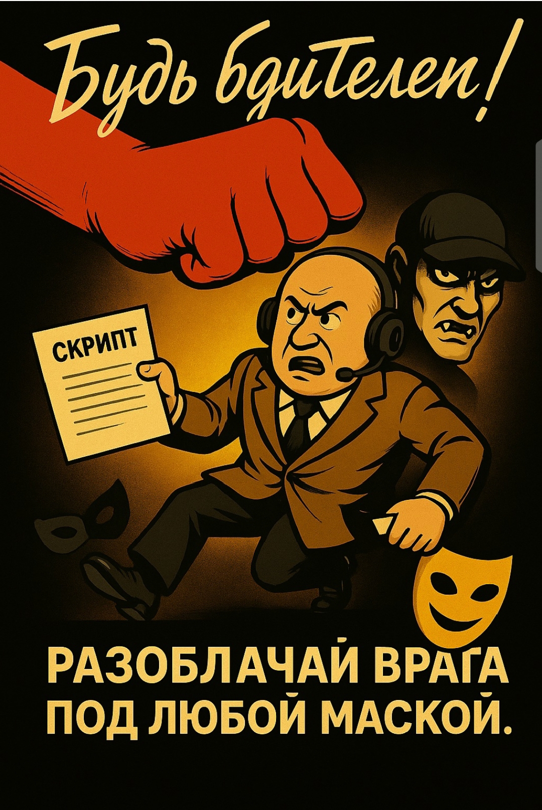 Гражданин, помни — враг хитер и опасен!.